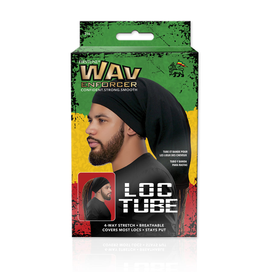 front of  WavEnforcer black Loc Tube/Band packaging