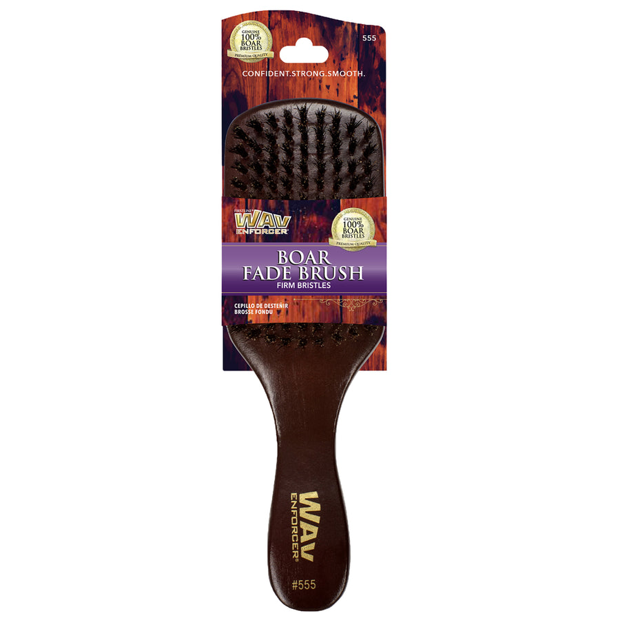 front view of WavEnforcer Fade Brush in packaging