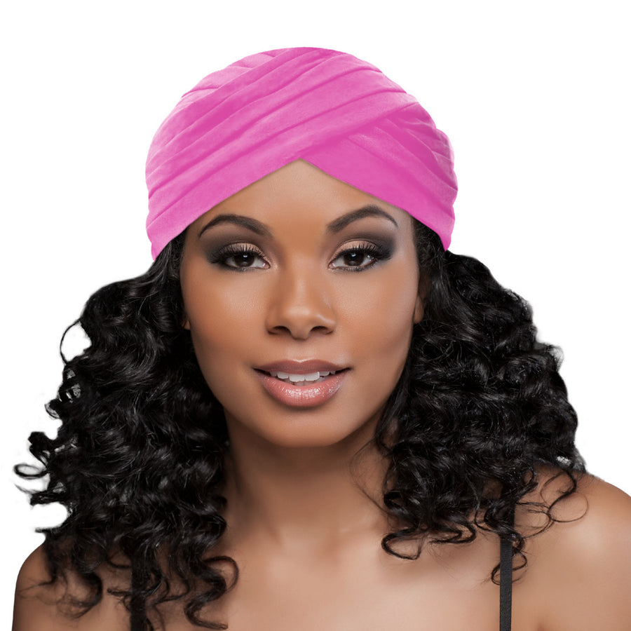 Evolve® Silky Turban, Pink 6026