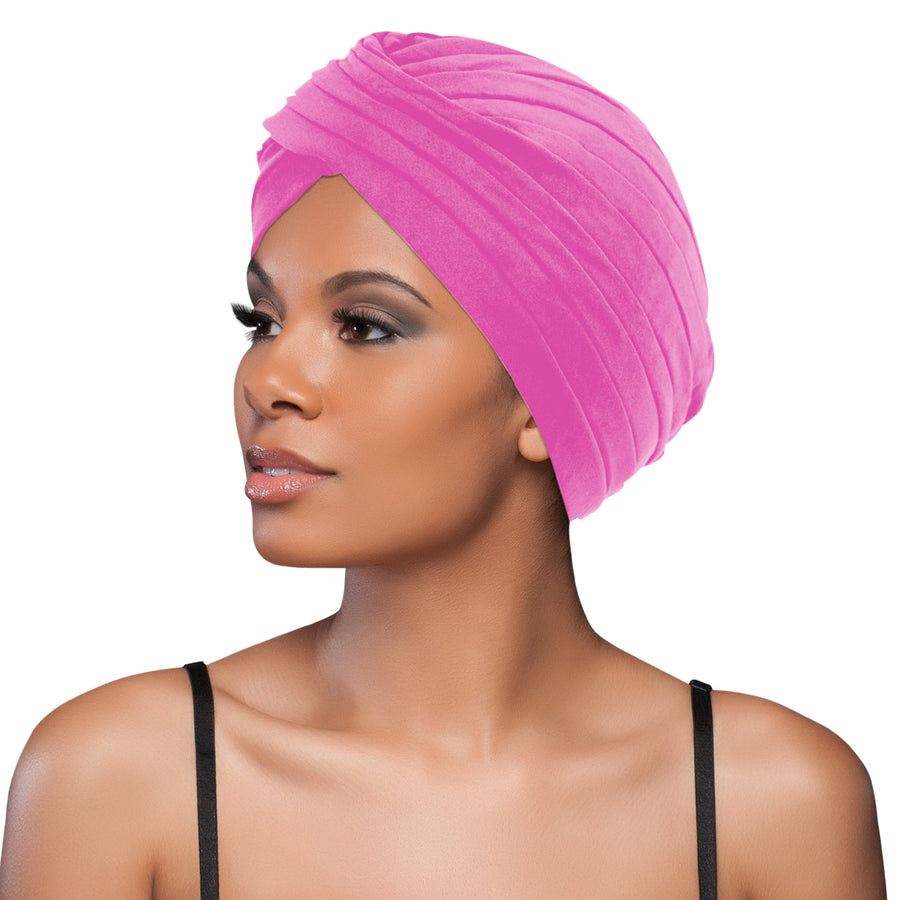 Evolve® Silky Turban, Pink 6026