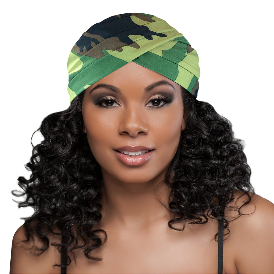 Evolve® Silky Turban, Camo 6028
