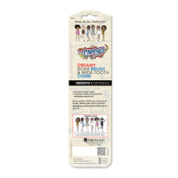 back view of Camryn's BFF Dreamy Boar Brush & Wide-Tooth Comb Set packaging